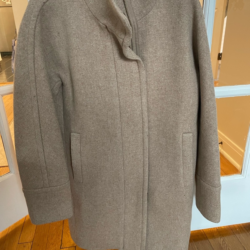 J. Crew Tan Pea Coat